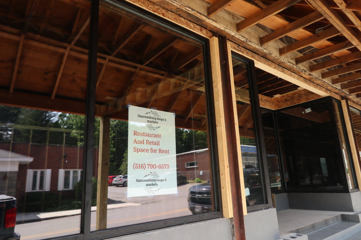 The Narrowsburg Market & Shops, located in the former Rasmussen & Sons Furniture Store is being renovated into connected retail spaces. Developer Nick Santana is hoping that there will be a restaurant and other food and beverage opportunities in the newly renovated space.